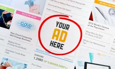 Advertising campaign creative templates and design resources library
